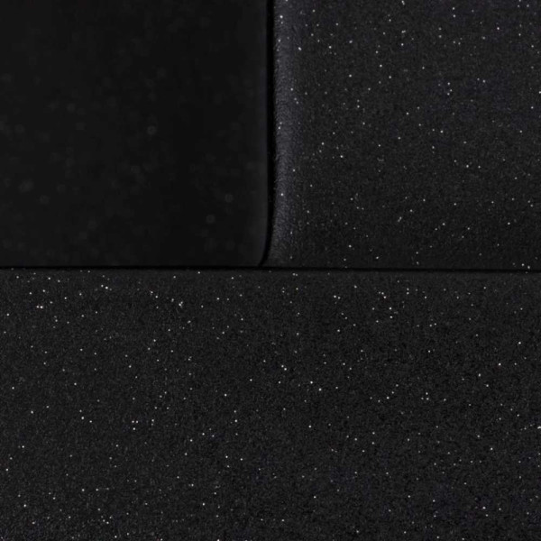 Фото - Мийка кухонна Platinum 9651 ATLAS матовий Чорний металік