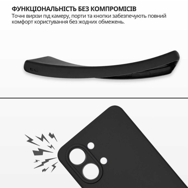 Фото - Чехол для смартфона BeCover for Tecno Spark Go 3 (KN3) Black (715691)