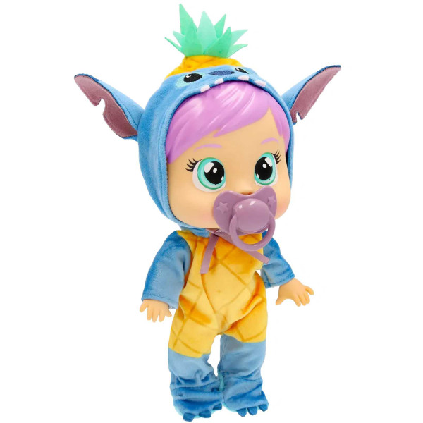 Фото - Інтерактивний пупс Cry Babies CB. ЛЮБОВ І ТУРБОТА DISNEY Лялька Плакса Стіч з аксесуарами 26 cм (927377)