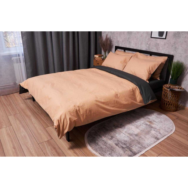 Фото - Комплект постільної білизни Moon&Star Бязь Gold Люкс Gray Cream 160х220 (MS-820003310) Фото - Комплект постільної білизни Moon&Star Бязь Gold Люкс Gray Cream 160х220 (MS-820003310)