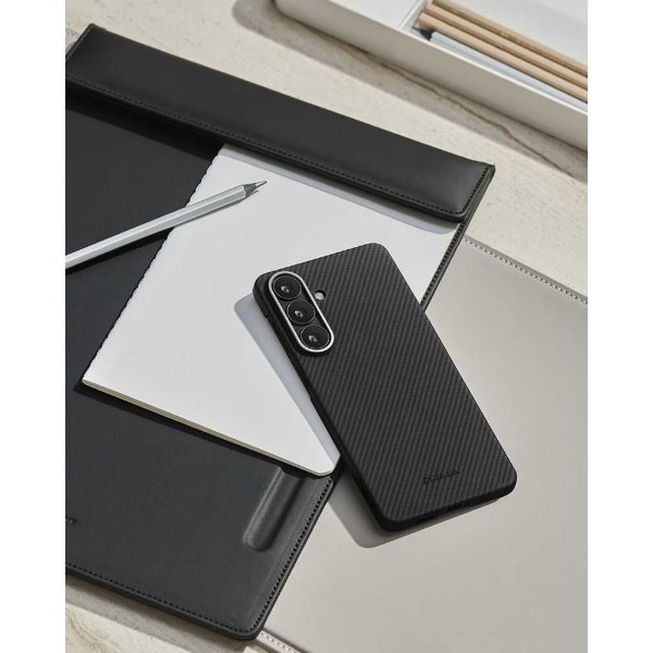 Фото - Чехол для смартфона Pitaka Edge Ultra-Slim Case Classic Twill 600D Black/Grey for Samsung Galaxy S26 (KS2601)