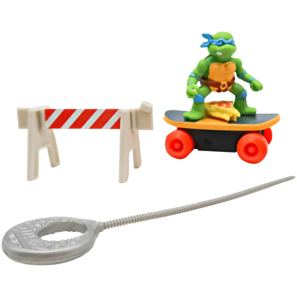 Фото - Коллекционная интерактивная фигурка TMNT Скейтбордист с лаунчером Леонардо (71040) Фото - Коллекционная интерактивная фигурка TMNT Скейтбордист с лаунчером Леонардо (71040)