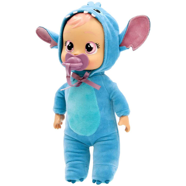 Фото - Інтерактивний пупс Cry Babies CB. НІЖНІ ОБІЙМИ. DISNEY Лялька Плакса Стіч 25 см (925540)