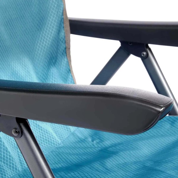 Фото - Складне крісло Uquip Justy XL Blue/Grey (244037)