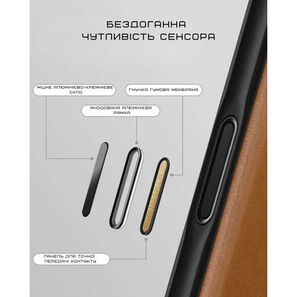 Фото - Чохол для смартфону Nomad Modern Leather Folio Case Horween Olde Dublin for iPhone 17 Pro (NM014094858)