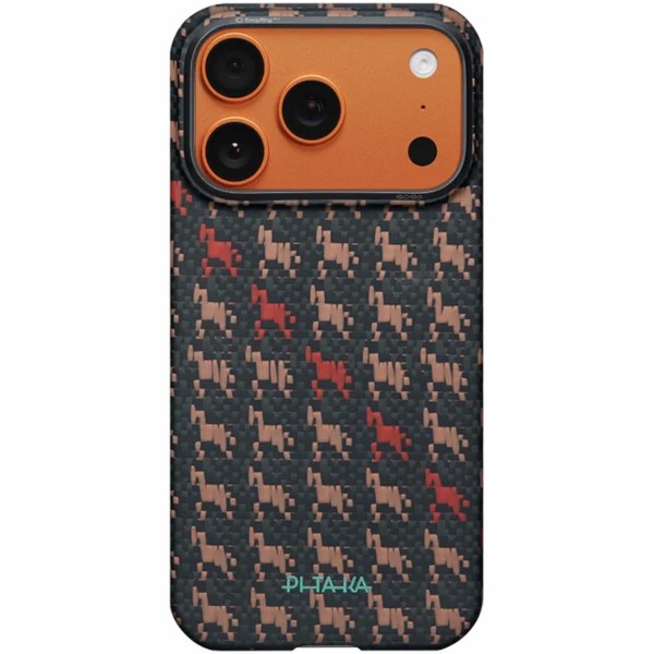 Фото - Чехол для смартфона Pitaka Edge Ultra-Slim Case Happiness Rides Ebony for iPhone 17 Pro Max (HR1707PM) Фото - Чехол для смартфона Pitaka Edge Ultra-Slim Case Happiness Rides Ebony for iPhone 17 Pro Max (HR1707PM)
