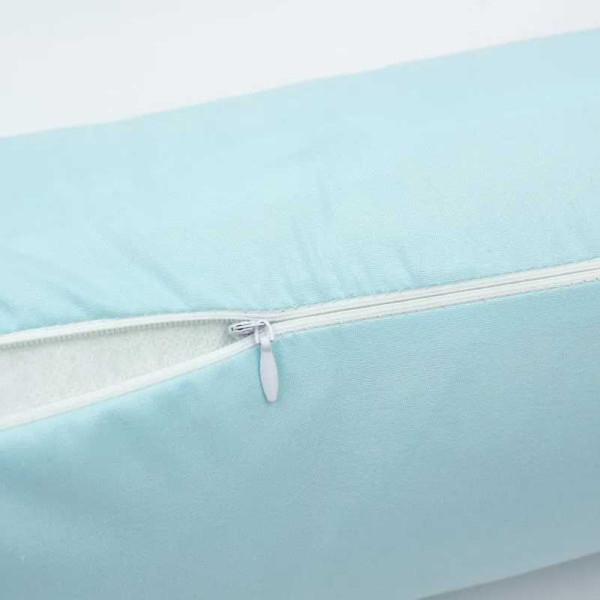 Фото - Подушка валик MirSon №8109 Naturale Line 14-4121 Blanco EcoSilk 70х16 см (2200006247951)