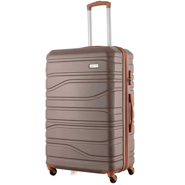 Фото - Валіза Semi Line 24" (M) Graphite/Brown (T5689-2)