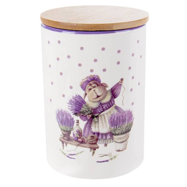 Фото - Ємність для сипучих Lefard Лавандові історії 1000 мл (940-281)