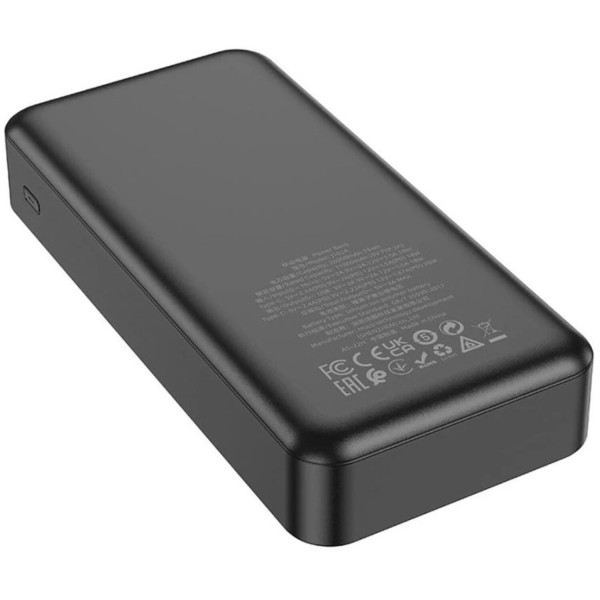 Фото - Батарея мобільна HOCO J102A Cool figure PD20W+QC3.0 20000mAh Black (6931474783622)