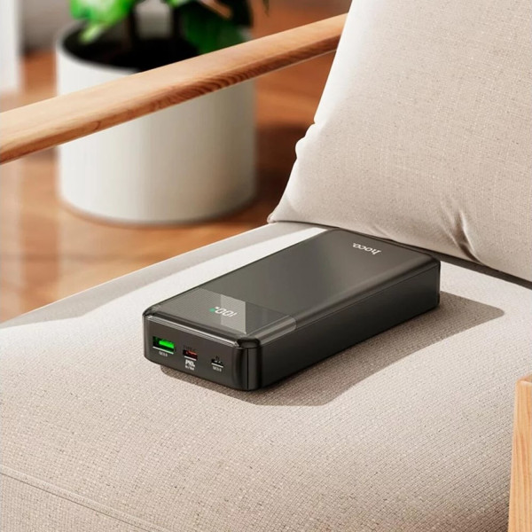 Фото - Батарея мобільна HOCO J102A Cool figure PD20W+QC3.0 20000mAh Black (6931474783622)