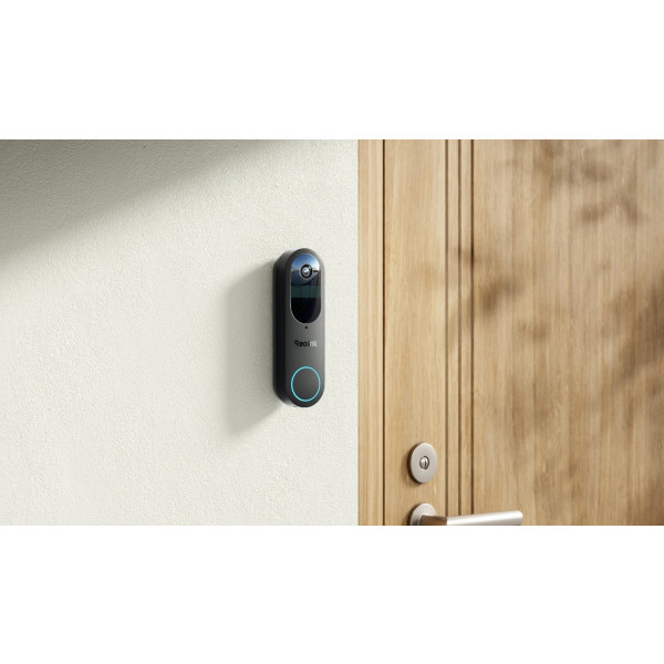 Фото - Бездротовий дверний дзвінок Reolink D340B (Video Doorbell Wi-Fi/АКБ)