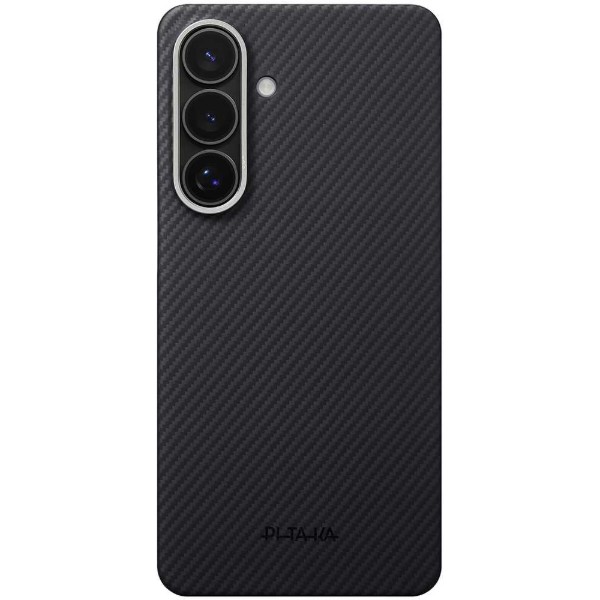 Фото - Чехол для смартфона Pitaka Edge Ultra-Slim Case Classic Twill 600D Black/Grey for Samsung Galaxy S26 (KS2601)