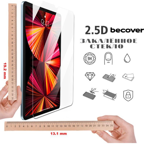 Фото - Защитное стекло для планшета BeCover Apple iPad Mini 6 (706055)