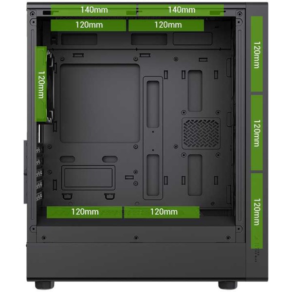 Фото - Корпус Gamemax Mini Tower Без БП (AERIS 330 GB)