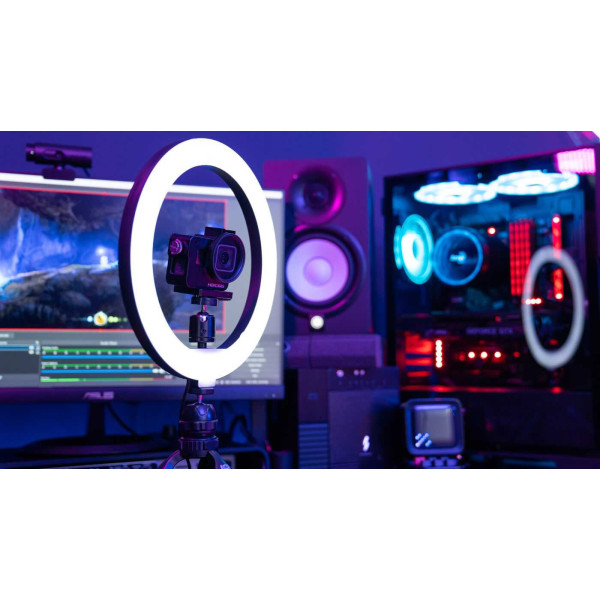 Фото - Кольцевая лампа Streamplify LIGHT 10-USB-TP (SPIR-LZ10112.11)