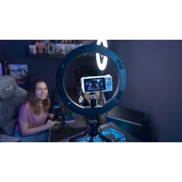 Фото - Кольцевая лампа Streamplify LIGHT 10-USB-TP (SPIR-LZ10112.11)