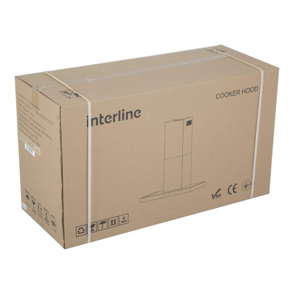 Фото - Вытяжка декоративная Interline CUBA X/BL 90 TB/2/T