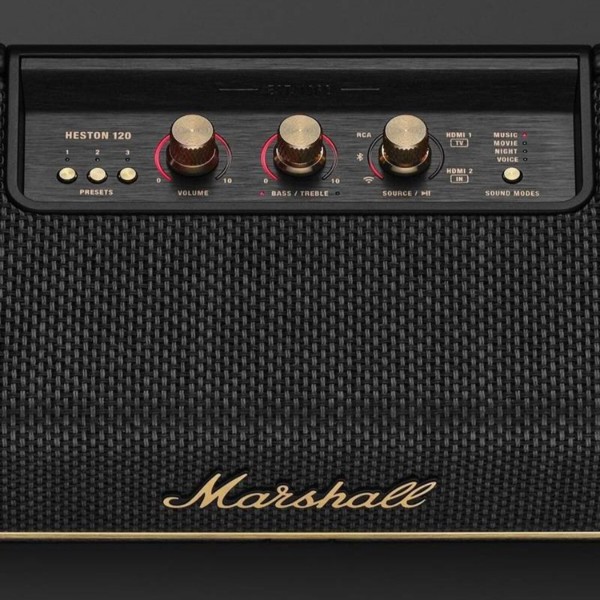 Фото - Саундбар Marshall Heston 120 Black (1006888)