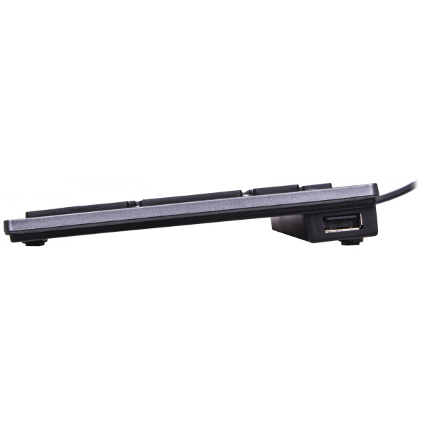 Фото - Клавіатура дротова A4tech KV-300 H USB (Grey+Black)