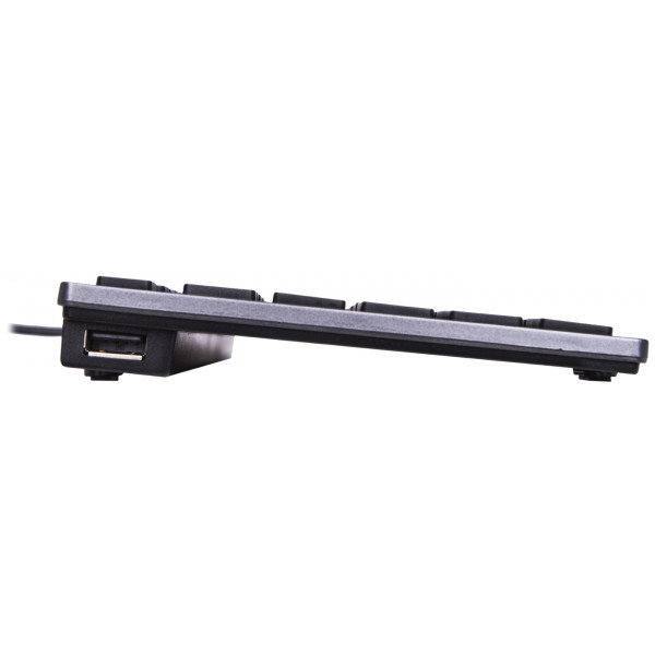 Фото - Клавіатура дротова A4tech KV-300 H USB (Grey+Black)