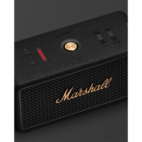 Фото - Портативна акустика Marshall Portable Speaker Middleton II Black and Brass (1007428)