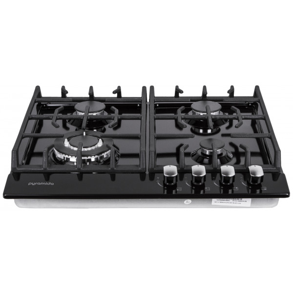 Фото - Варочная панель газовая Pyramida PFE 643 BLACK LUXE