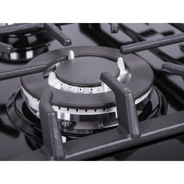 Фото - Варочная панель газовая Pyramida PFE 643 BLACK LUXE