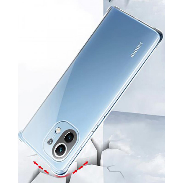 Фото - Чохол для смартфону BeCover Anti-Shock for Xiaomi Mi 11 Lite Clear (706073)
