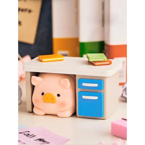Фото - Колекційна фігурка 10/10 Toys LuLu the Piggy серія Office (LULU1365)