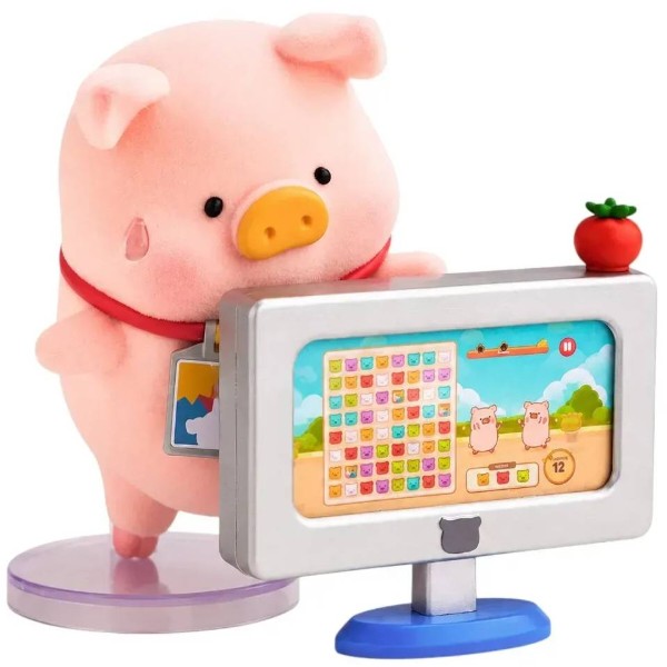 Фото - Колекційна фігурка 10/10 Toys LuLu the Piggy серія Office (LULU1365)