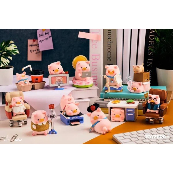 Фото - Колекційна фігурка 10/10 Toys LuLu the Piggy серія Office (LULU1365)