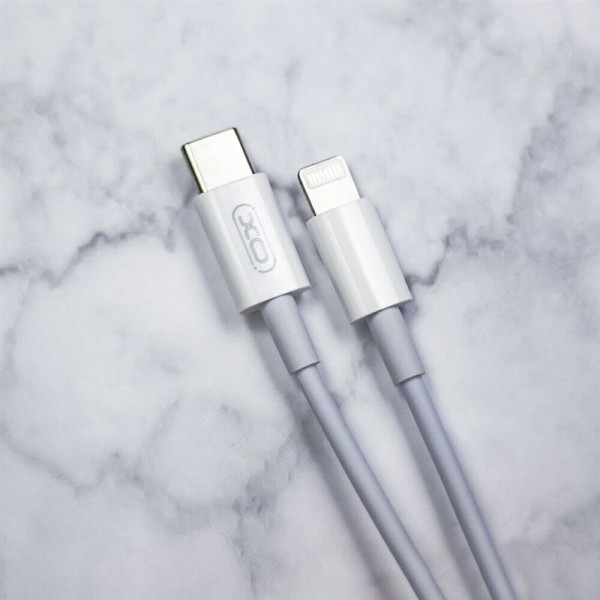 Фото - Кабель XO NB113 18W PD USB Type-C-Lightning 1 m White (00000011382)