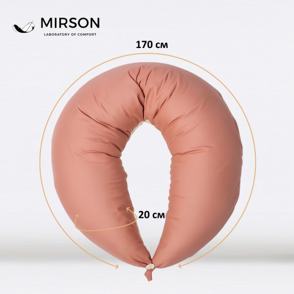 Фото - Подушка для годування MirSon №10106 Naturale Line Enrica (2200007216192)