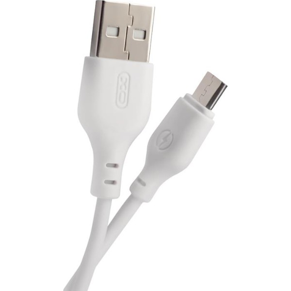 Фото - Кабель XO NB103 USB-microUSB 2.1A 1 m White (00000011350)