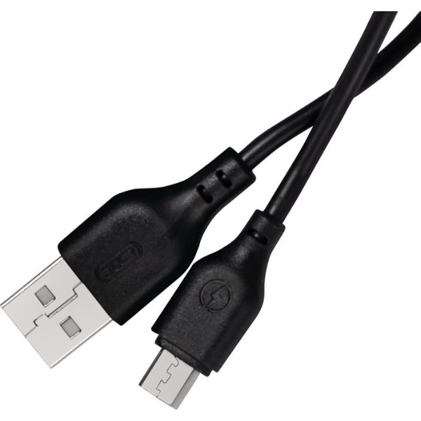 Фото - Кабель XO NB103 USB-microUSB 2.1A 1 m Black (00000011349)