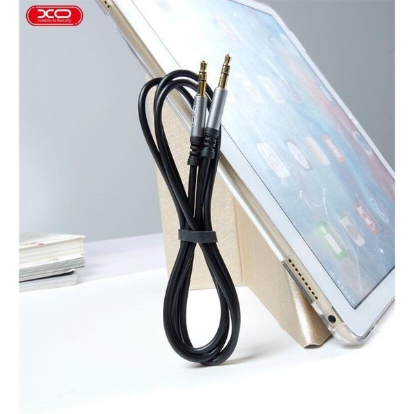 Фото - Кабель 3.5 мм - 3.5 мм XO NB121 mini-Jack (M) 1 m Black (00000012066)