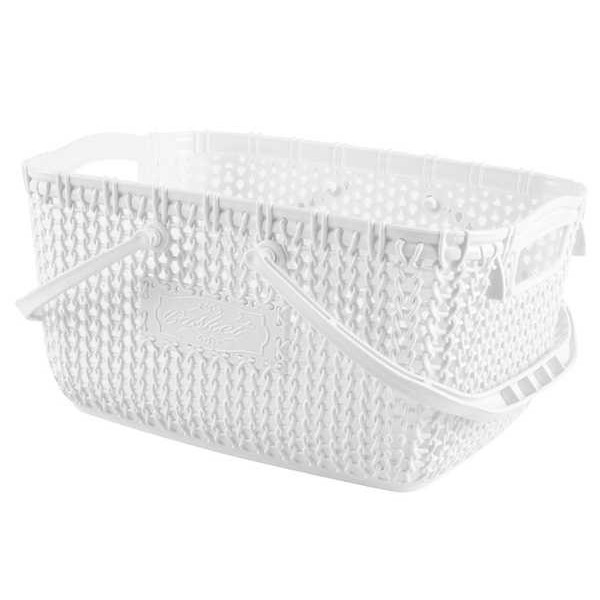 Фото - Корзина для хранения VIOLET HOUSE 1010 Виолетта White с/к 5 л