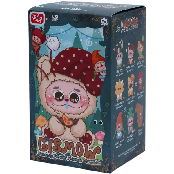 Фото - Колекційна м'яка іграшка 10/10 Toys з кільцем Gismow Лісовички-хранителі таємниць V2 в асортименті (GI-250018) Фото - Колекційна м'яка іграшка 10/10 Toys з кільцем Gismow Лісовички-хранителі таємниць V2 в асортименті (GI-250018)