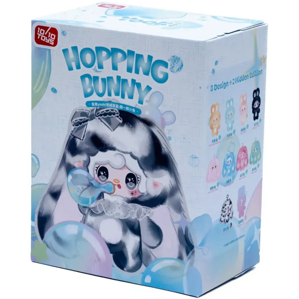 Фото - Колекційна м'яка іграшка 10/10 Toys з кільцем YOOKI ЧАРIВНI КРОЛИКИ (Hopping Bunny) V13 в асортименті (2025-9-15) Фото - Колекційна м'яка іграшка 10/10 Toys з кільцем YOOKI ЧАРIВНI КРОЛИКИ (Hopping Bunny) V13 в асортименті (2025-9-15)