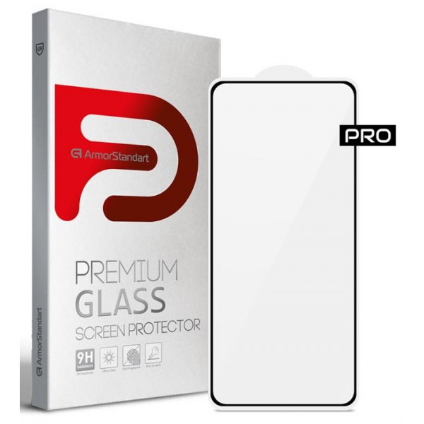 Фото - Захисне скло для смартфону Armorstandart Pro for Oppo A15/A15s Black, 0.33mm (ARM58388)
