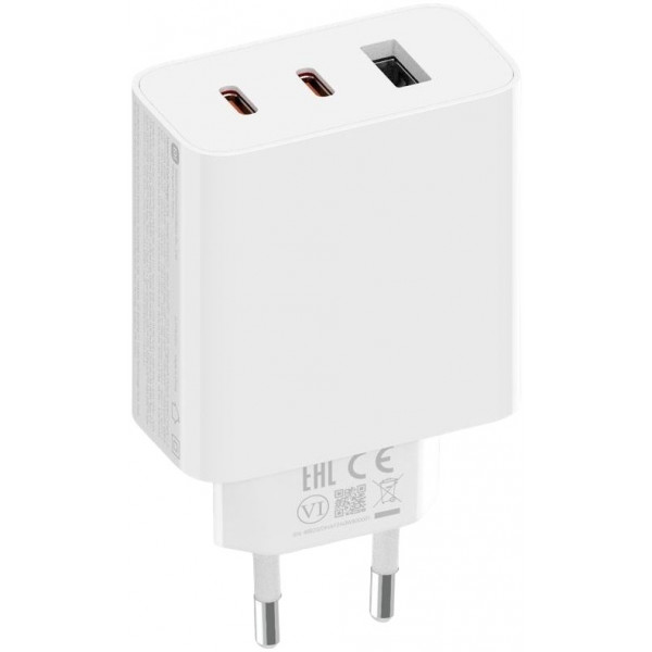 Фото - Мережевий зарядний пристрій Xiaomi 67W GaN Charger 2C1A White (BHR7493EU)