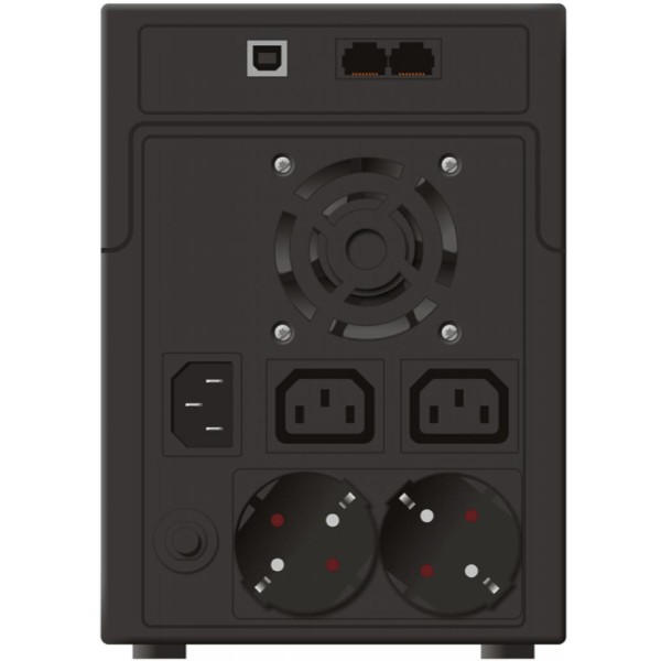 Фото - Джерело безперебійного живлення PowerWalker VI 2200 LCD (10120098)