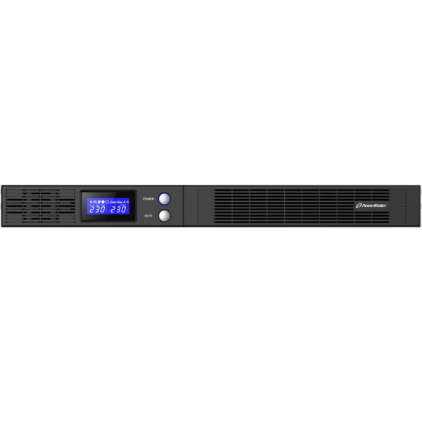 Фото - Джерело безперебійного живлення PowerWalker VI 750 R1U (10121048)