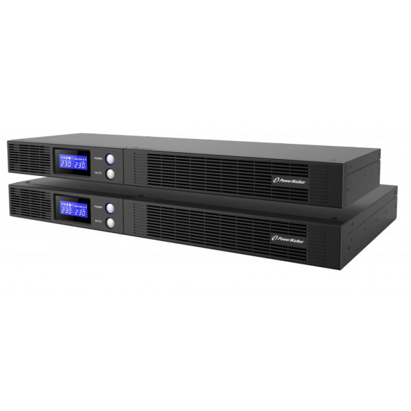 Фото - Джерело безперебійного живлення PowerWalker VI 750 R1U (10121048)