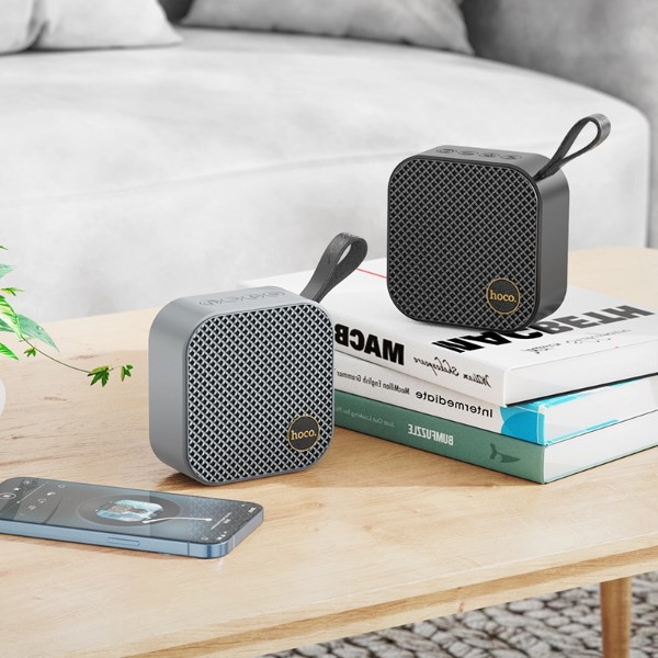 Фото - Портативная акустика HOCO HC22 Auspicious sports BT speaker Gray (6931474798879)