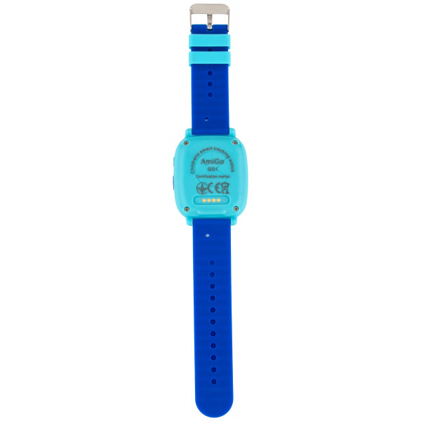 Фото - Дитячий годинник AmiGo GO001 Swimming Camera+LED Blue