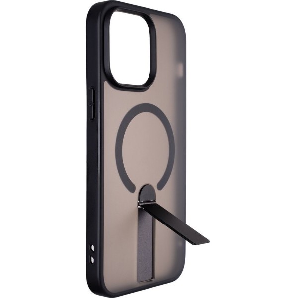 Фото - Чехол для смартфона Gelius Bumper Stick Case MagSafe Stand for iPhone 16 Pro Max Black (101481)