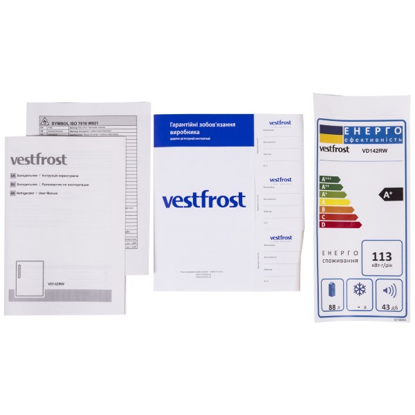 Фото - Холодильник Vestfrost VD142RW