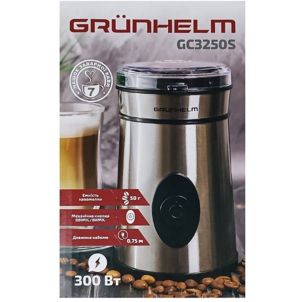Фото - Кофемолка Grunhelm GС3250S